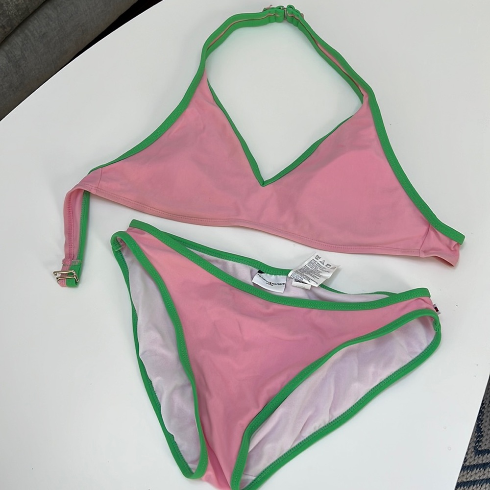 Tommy Hilfiger swim suit. Top (S) Bottom (M)